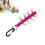 Nylon- und Edelstahl-Bogenhalter pink 27x17x2cm 4