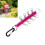 Nylon- und Edelstahl-Bogenhalter pink 27x17x2cm 5
