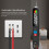 Stift-DMM 6000 Zähler, 400 mAh Akku 14