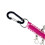 Nylon- und Edelstahl-Bogenhalter pink 27x17x2cm 10