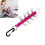 Nylon- und Edelstahl-Bogenhalter pink 27x17x2cm 7