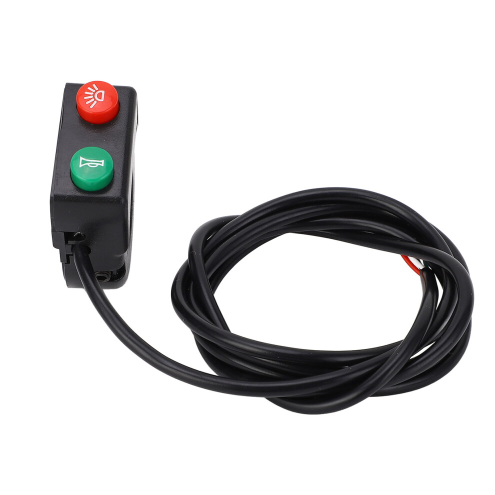 Motorcycle Handlebar Switch 22Mm 3 Wire Horn & Headlight Control 5001335082391