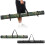 Custodia per canne da pesca con 7 scomparti 130x75 cm nera 2