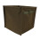 Faltbare Mülltonne 33L 32x32x32cm OD Grün 13
