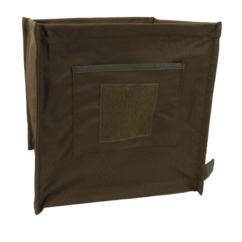 Faltbare Mülltonne 33L 32x32x32cm OD Grün
