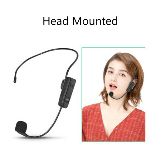 Système de micro-casque sans fil 2,4 GHz, 450 mAh, ABS 2