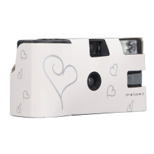 Retro 35mm Film Camera with Flash & 900mAh Battery for Weddings & Travel