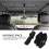 2 pezzi Portacanne da pesca per auto per 7 canne, 85-170 cm, nylon 8