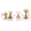 Rivetti per legatoria 50 pezzi ottone 10x6mm testa piatta 2