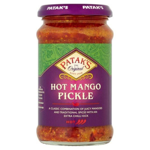 Patak's Mango Pickle Hot 283g | Authentic Indian Pickle 1