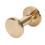 50 Pcs Brass Binding Rivets for Leather & Fabric 10x6mm 10