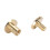 Kit di 50 rivetti in ottone 8 mm/5 mm per pelle decorativa 9