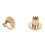 Kit di 50 rivetti in ottone 8 mm/5 mm per pelle decorativa 12