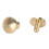 Kit di 50 rivetti in ottone 8 mm/5 mm per pelle decorativa 7