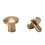 Kit di 50 rivetti in ottone 8 mm/5 mm per pelle decorativa 13
