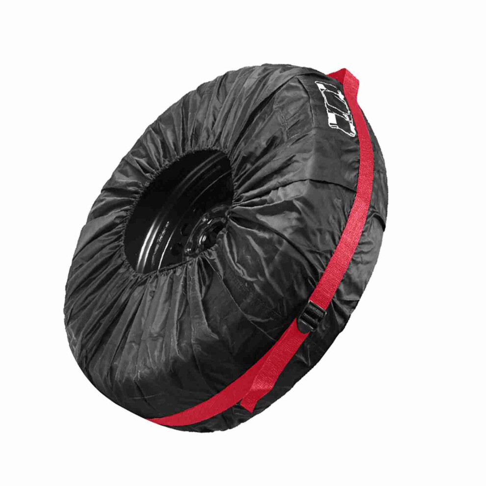 Waterproof 1Pc Tire Cover For 19''-23'' Cars Suvs Vans Pickup Trucks Heavy Duty 3551335086216
