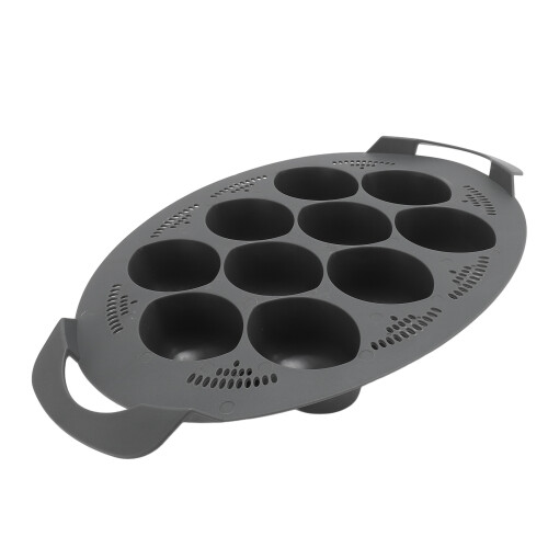 Insert pour œufs pochés à 10 cavités, 15,0  9,8 po, PP