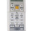 ARC452A4 ABS Control remoto de aire acondicionado 2x pilas AAA 7