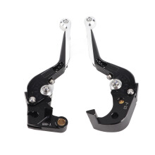 6-Gang Faltbare Aluminium-Bremse- und Kupplungshebel für CBR1000RR 2008–2021