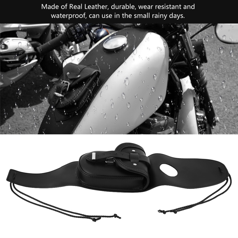 Leather Fuel Tank Panel Cover For Harley Sportster Xl 883 1200 Motorcycles 7631335087188