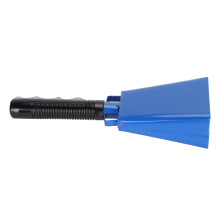 Loud Blue Cow Bell Noise Maker - 23x5.7cm Handheld Cheer Instrument