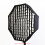 80cm/31.5in Black Octagon Softbox Honeycomb Grid 1