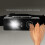 Lampada frontale LED con telecamera da 2 MP 1800 mAh 1080P ABS IP68 11