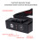 Lampada frontale LED con telecamera da 2 MP 1800 mAh 1080P ABS IP68 5