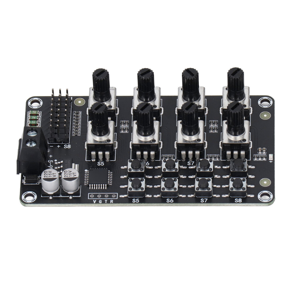 8 Channel Digital Servo Controller Board, 0.09 Accuracy, 5-8.4V 9411335089010