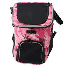 Trasportino per cani rosa impermeabile rimovibile 29 x 30 x 37 cm