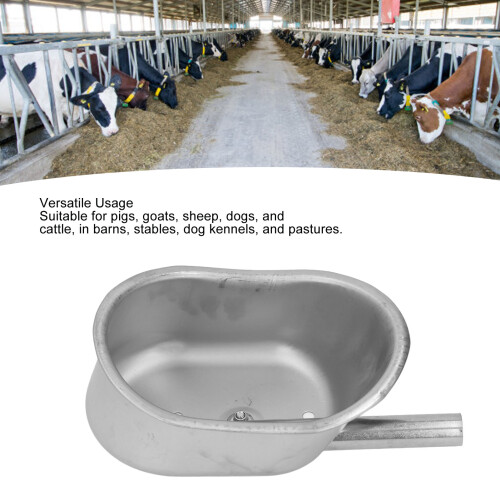 Automatischer Wassernapf - 13x8cm - Edelstahl 2