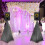 Speaker Tripod Cover DJ Stand Skirt Black Stretchable Adjustable Polyurethane 1