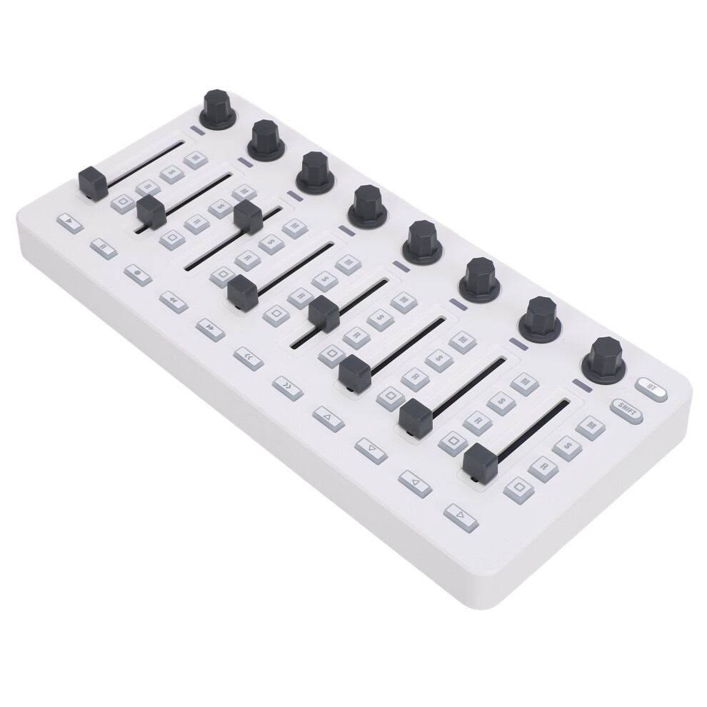 8 Push Buttons 43 Keys MIDI Controller Mixer with 8 Knobs & Wireless Bluetooth