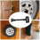Support de roue de secours E-Track de 7 pouces noir 5