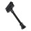 Support de roue de secours E-Track de 7 pouces noir 12