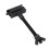 Support de roue de secours E-Track de 7 pouces noir 8