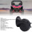 Kit de bocina de 24V 60B/60dB impermeable negro 3m interruptor 5