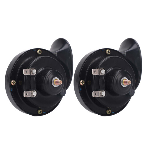 Kit de bocina de 24V 60B/60dB impermeable negro 3m interruptor