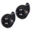 Kit de bocina de 24V 60B/60dB impermeable negro 3m interruptor 14