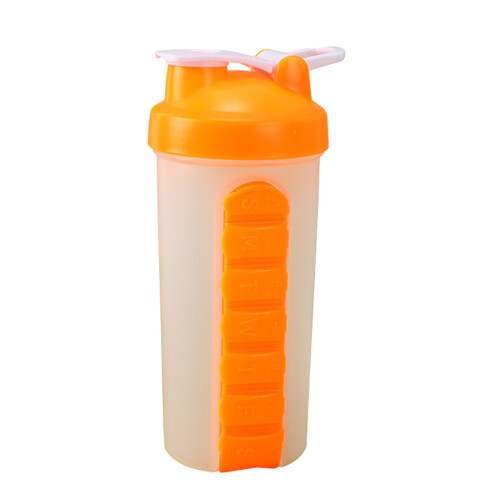 Scatola per medicinali Bicchiere d'acqua 600ml 22cm9.9cm Arancione 2