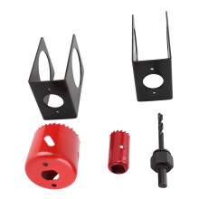 Kit de serrure pour porte d'entrée Scie-cloche 1-3/8 à 1-3/4 po, acier