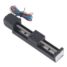 Actuador de etapa lineal 100mm de recorrido T6x4 plateado 5kg
