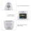 AROMA Metronome 1200mAh 7615.5cm Negro/Blanco 2