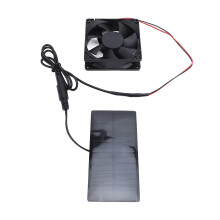 0,8 W 4 V Solarpanel-Fan-Kit, 11,5 x 6 cm weißes Panel