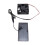 0.8W 4V kit de ventilador solar, panel de 11,5 x 6 cm negro 1