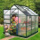 0.8W 4V kit de ventilador solar, panel de 11,5 x 6 cm negro 6