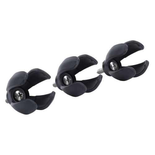 3 piezas Recogebolas de golf de 4 garras, 30g, herramienta de PP