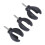 3 piezas Recogebolas de golf de 4 garras, 30g, herramienta de PP 12