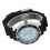 Luminescent Automatic Men's Rotating Bezel Watch, 42mm Dial, Waterproof Silver Blue 12