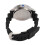 Luminescent Automatic Men's Rotating Bezel Watch, 42mm Dial, Waterproof Silver Blue 15